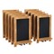 Flash Furniture Torched Magnetic Tabletop/Hanging Chalkboards, 10PK 10-HFKHD-GDIS-CRE8-122315-GG - alternate 4